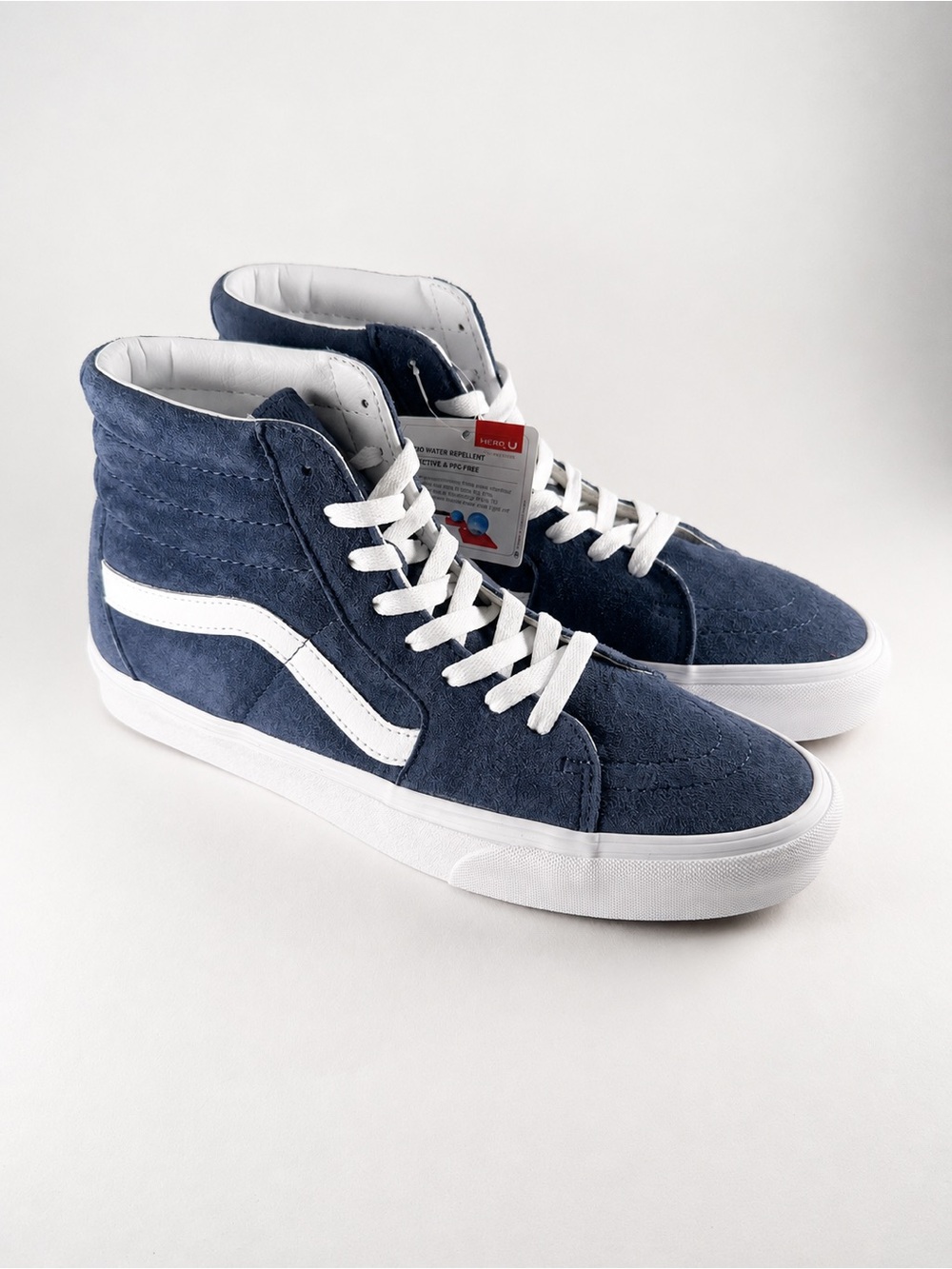 Size 9M- Vans Sk8-Hi Vintage Indigo High-Top Sneakers